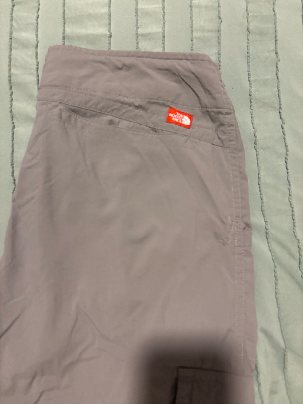 The North Face Outdoor Capri Pants - Grey with Red Logo